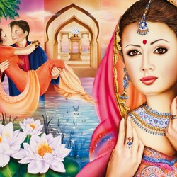 Пазл: Романтика Индии