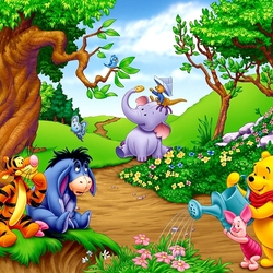 Пазл: Винни-Пух и все,все,все