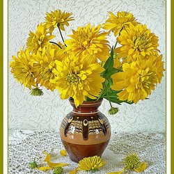 Пазл: Золотые шары или Рудбекия