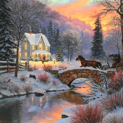 Пазл: Викторианское рождество