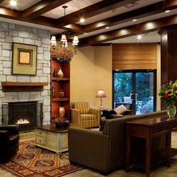 Пазл: Комната с камином