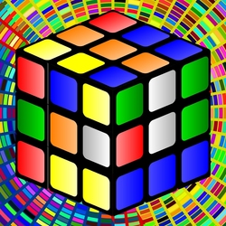 Пазл: Кубик Рубика