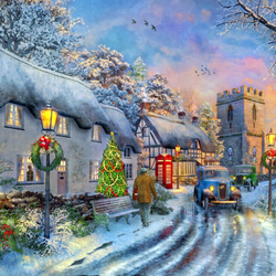 Пазл: Рождественский сочельник