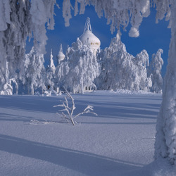 Пазл: Снегом завалило