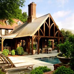 Пазл: Отдых у бассейна