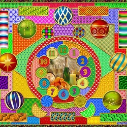 Пазл: Новогодний орнамент