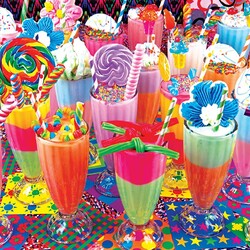 Пазл: Сладкие коктейли