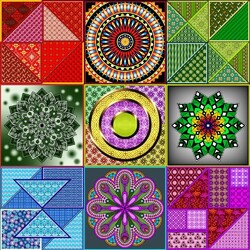 Пазл: Мандалы