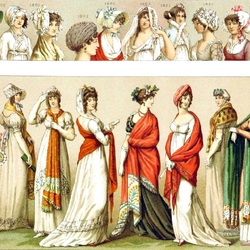 Пазл: Мода ампир