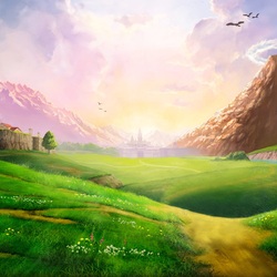Пазл: Волшебный пейзаж