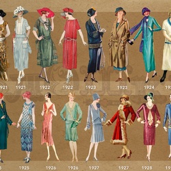 Пазл: Мода 1920-х