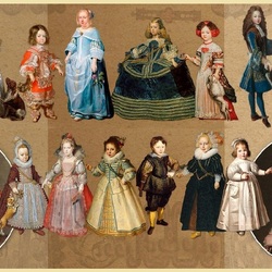 Пазл: Детская мода в живописи 17 век