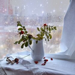 Пазл: Зимний вечер