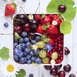 Пазл: Ягодное изобилие