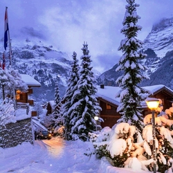 Пазл: Зимний пейзаж