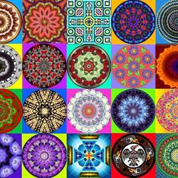 Пазл: Мандалы