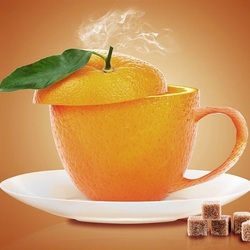 Пазл: Апельсиновый чай