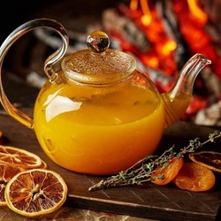 Пазл: Облепиховый чай 