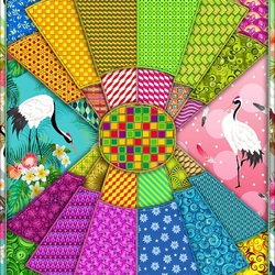 Пазл: Журавли