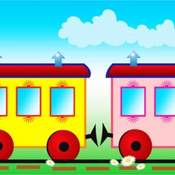 Пазл: Паровозик