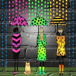 Пазл: Под дождем