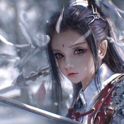 Пазл: Девушка - воин 