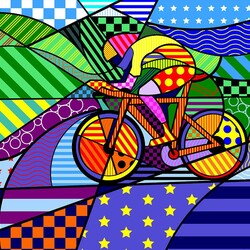 Пазл: Велогонка