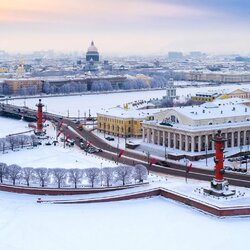 Пазл: Inverno a Pietroburgo