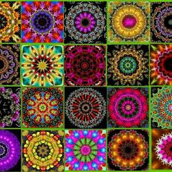 Пазл: Мандалы