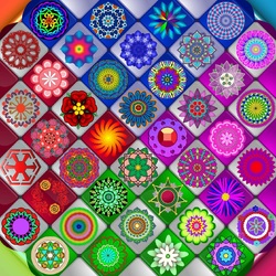 Пазл: Мандалы