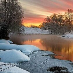 Пазл: Морозное дыхание зимы