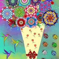 Пазл: Букет