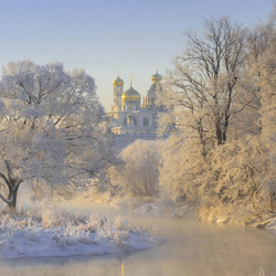 Пазл: Снежная природа России