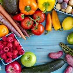 Пазл: Ягоды и овощи