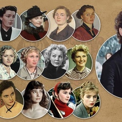 Пазл: Прически 50-х