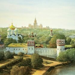 Пазл: Новодевичий монастырь