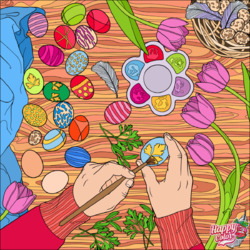 Пазл: Пасхальные радости