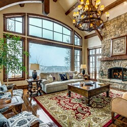 Пазл: Гостиная виллы
