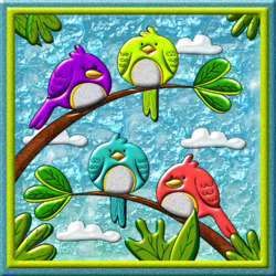 Пазл: Птички