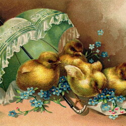 Пазл: Пасхальные открытки