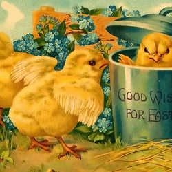 Пазл: Пасхальные открытки