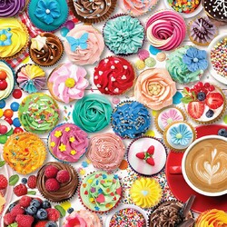 Пазл: Вечеринка с капкейками