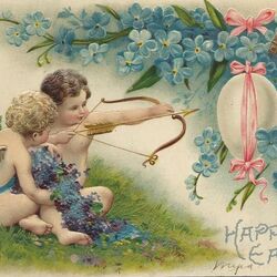 Пазл: Пасхальные открытки