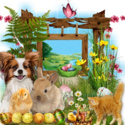 Пазл: Пасхальные картинки