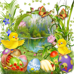 Пазл: Пасхальные картинки