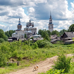 Пазл: Сельский храм