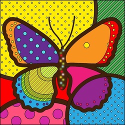 Пазл: Бабочка