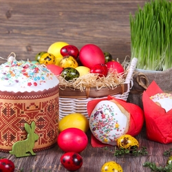 Пазл: Праздничные куличи