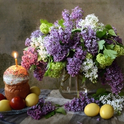 Пазл: Пасхальный натюрморт