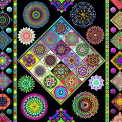 Пазл: Мандалы